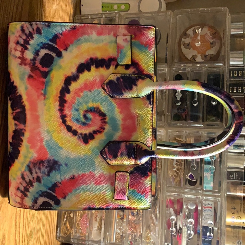 Beautiful tie dyed Aldo Purse